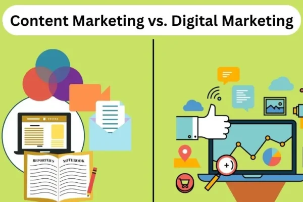 Content Marketing vs. Digital Marketing