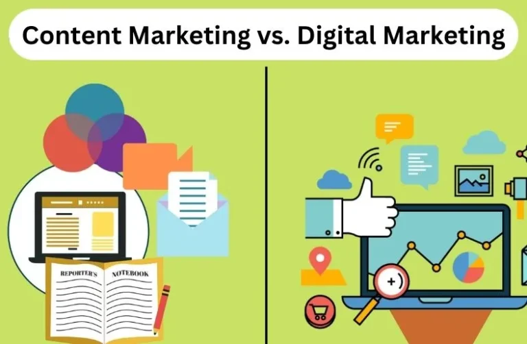 Content Marketing vs. Digital Marketing