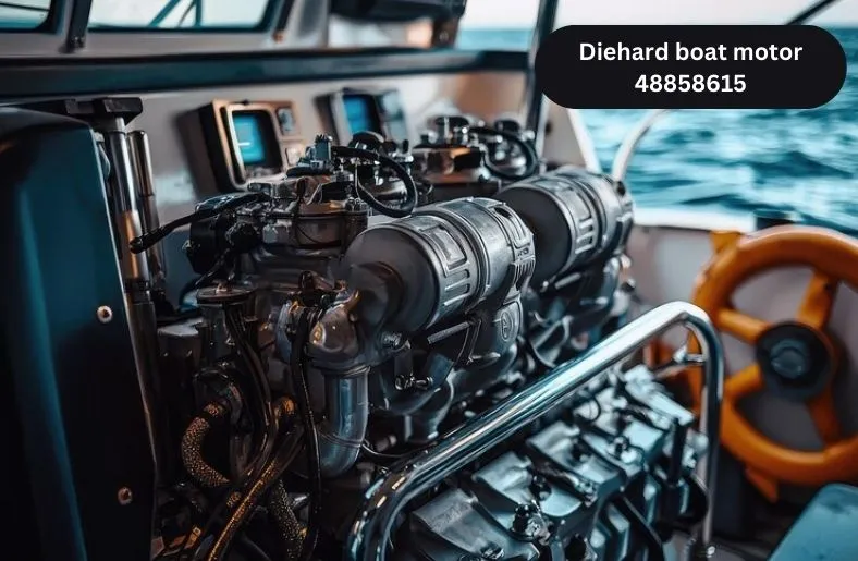 Diehard boat motor 48858615